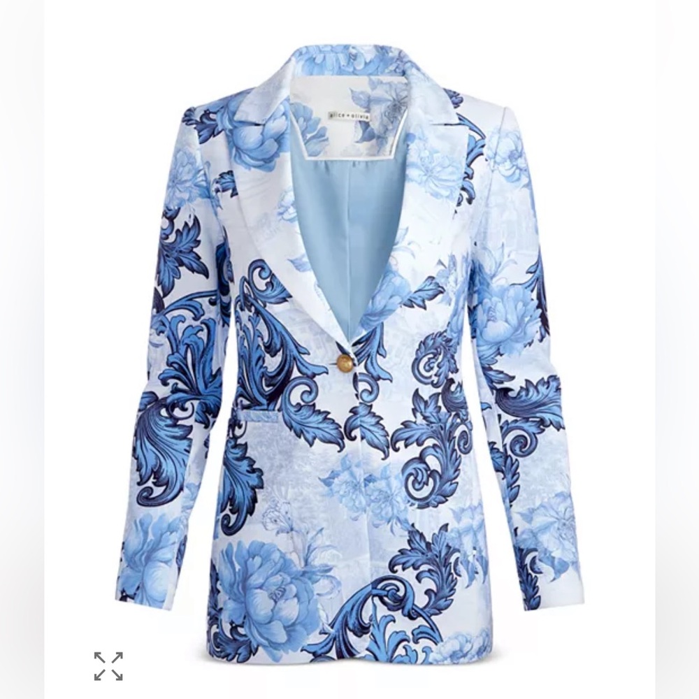 Alice + Olivia Breann Fitted Blazer NWT
